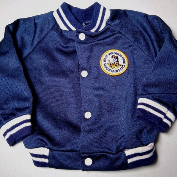 unbranded vintage Other - Vintage WVU Mountaineers Jacket Baby 12 Mos West Virginia University Retro Sport